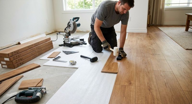 Laminate Floor Remodeling in Ottawa, KS
