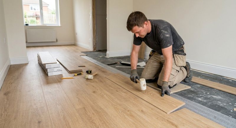 Linoleum Floor Installation in Eudora, KS
