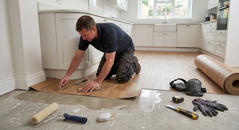 Sheet Linoleum Installation in Gardner, KS