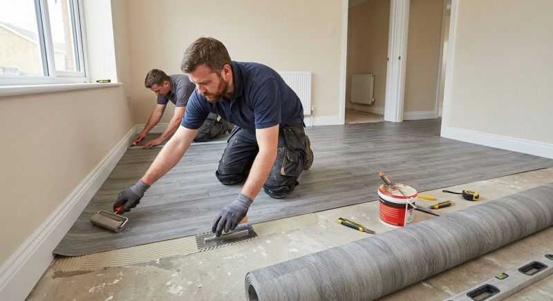 Sheet Linoleum Installation in Ottawa, KS