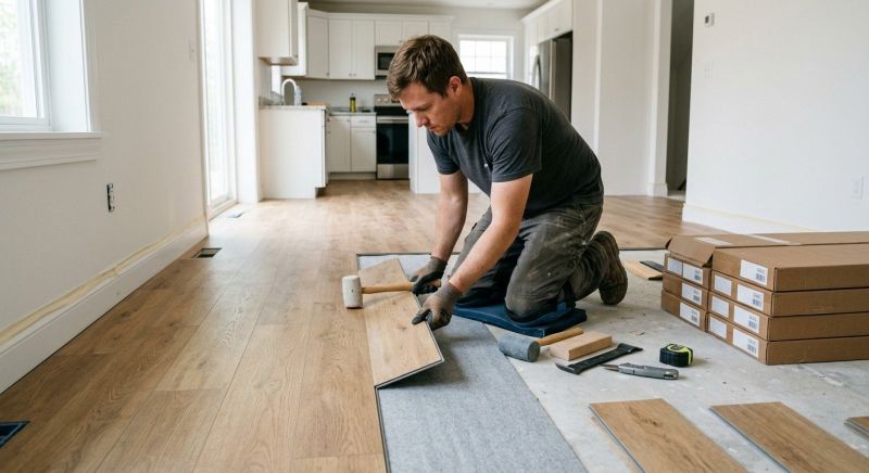 Vinyl Flooring Installation in Lyndon, KS