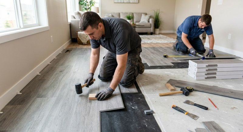 Vinyl Flooring Installation in Lyndon, KS