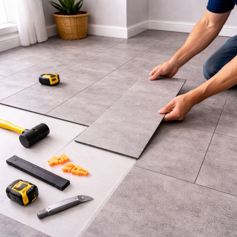 Vinyl Tile Installation in Ottawa, KS